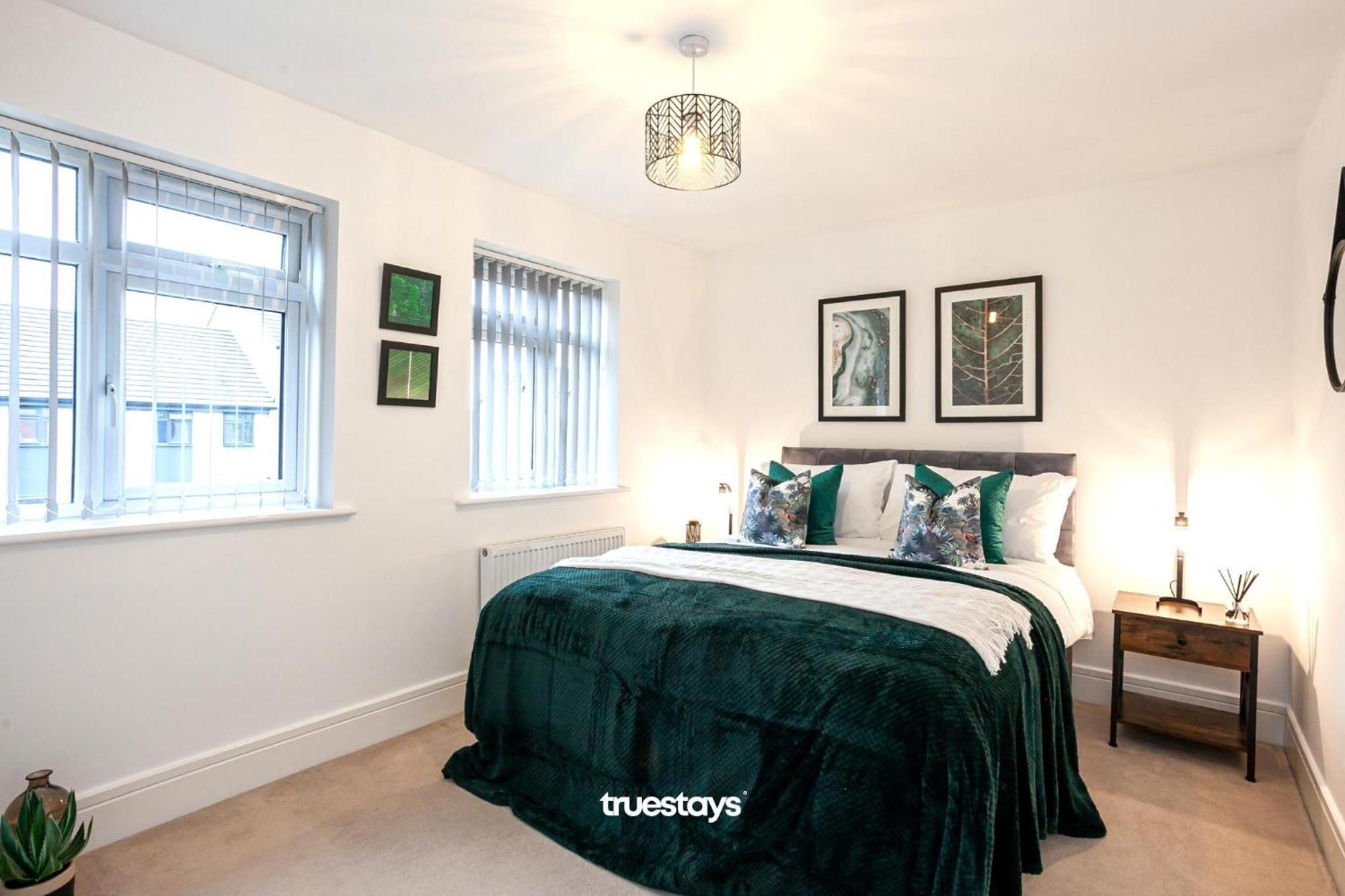 Ambassador House By Truestays - Luxury 4 Bedroom House In Stoke-On-Trent Etruria Exteriör bild