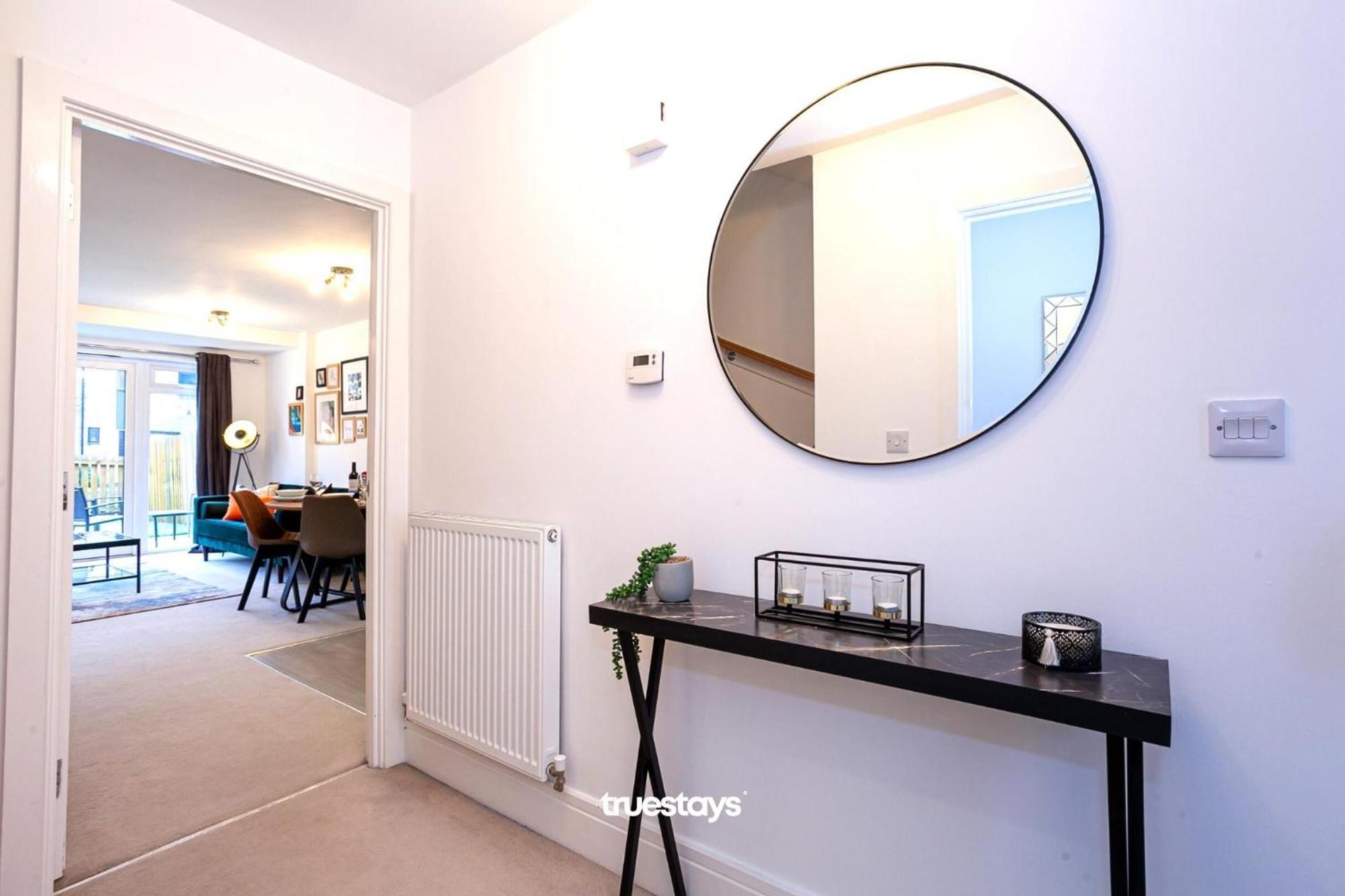 Ambassador House By Truestays - Luxury 4 Bedroom House In Stoke-On-Trent Etruria Exteriör bild