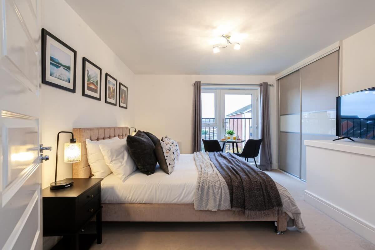 Ambassador House By Truestays - Luxury 4 Bedroom House In Stoke-On-Trent Etruria Exteriör bild
